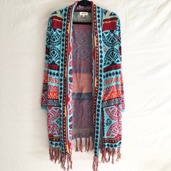 Boho Fringe Cardigan Sweater - Picture 5 of 12